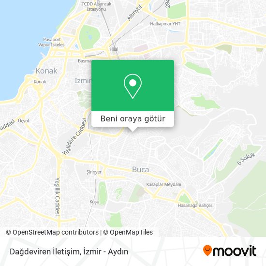 Dağdeviren İletişim harita