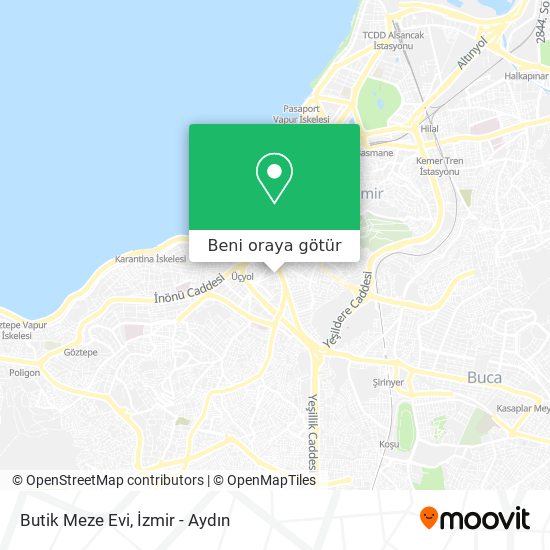 Butik Meze Evi harita