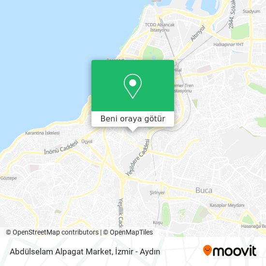Abdülselam Alpagat Market harita