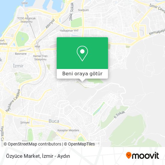 Özyüce Market harita