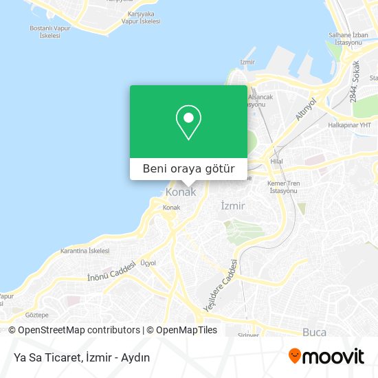 Ya Sa Ticaret harita