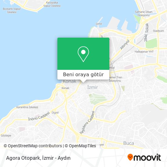 Agora Otopark harita