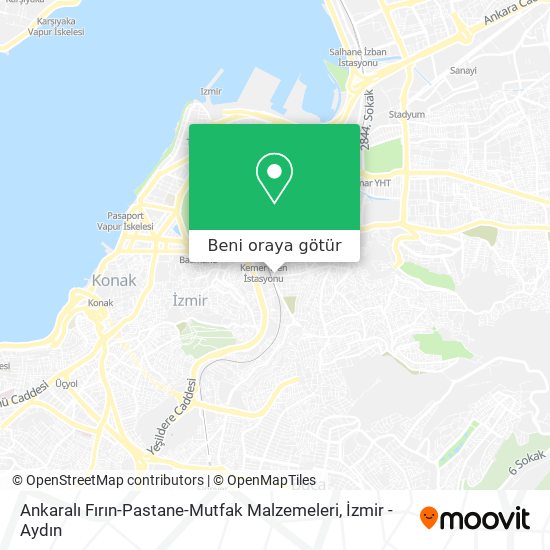 Ankaralı Fırın-Pastane-Mutfak Malzemeleri harita