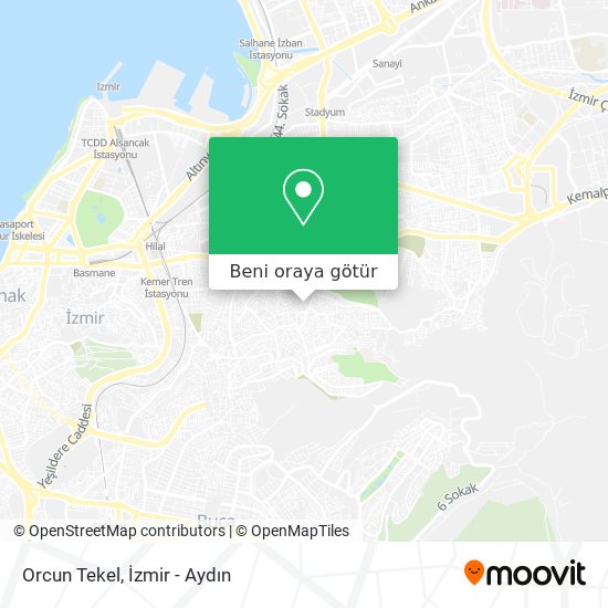 Orcun Tekel harita