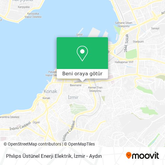 Phılıps Üstünel Enerji Elektrik harita