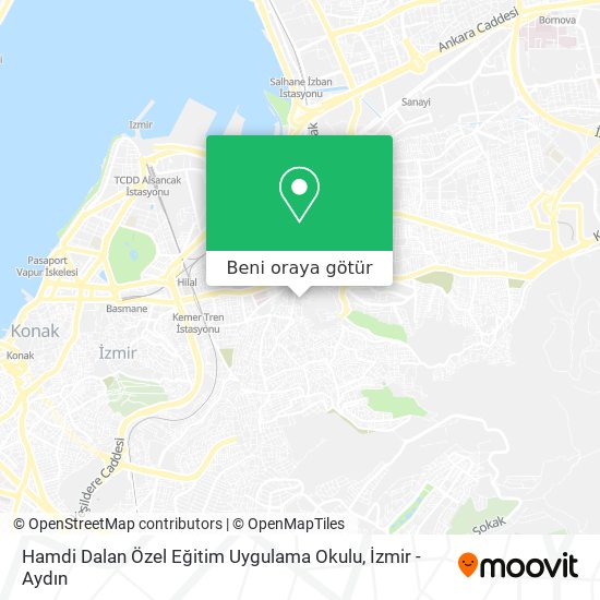 Hamdi Dalan Özel Eğitim Uygulama Okulu harita