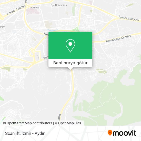 Scanlift harita