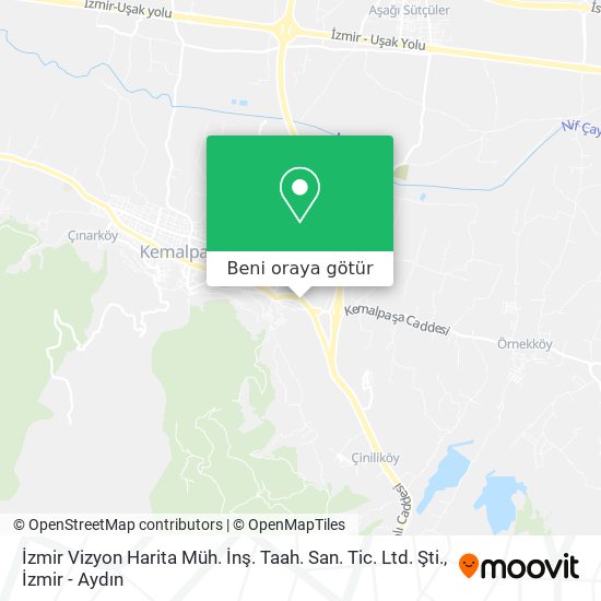 İzmir Vizyon Harita Müh. İnş. Taah. San. Tic. Ltd. Şti. harita