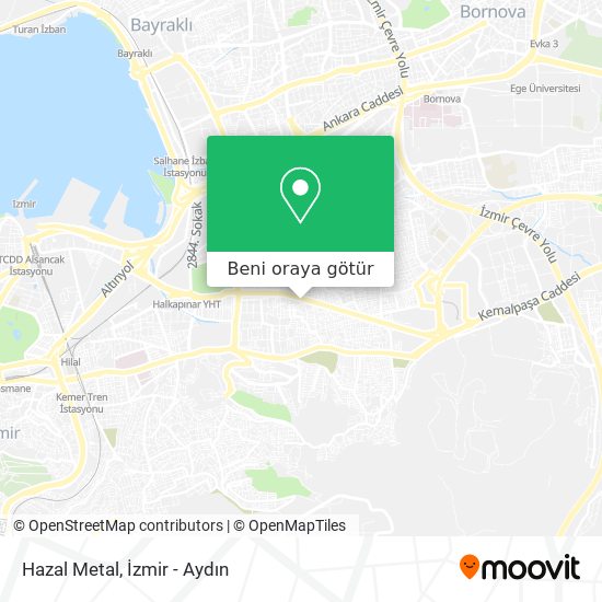 Hazal Metal harita