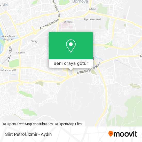 Siirt Petrol harita