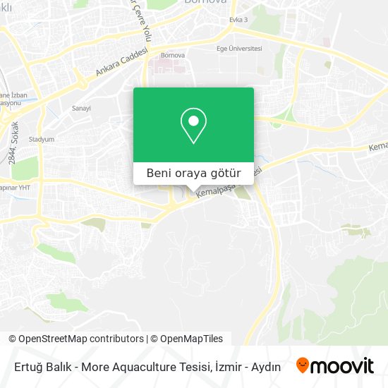 Ertuğ Balık - More Aquaculture Tesisi harita