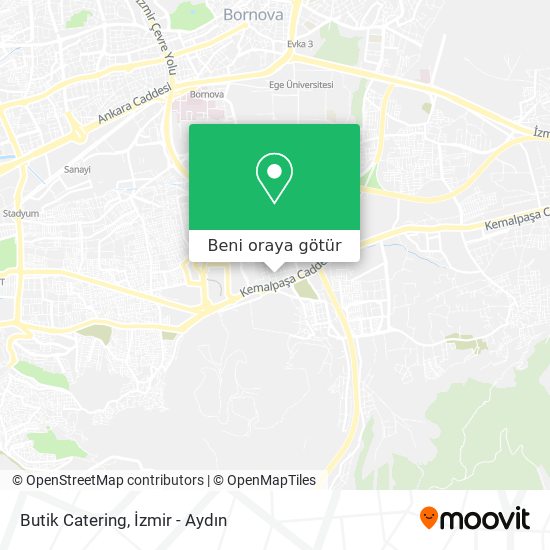 Butik Catering harita
