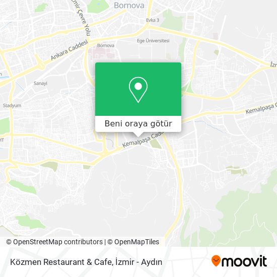 Közmen Restaurant & Cafe harita