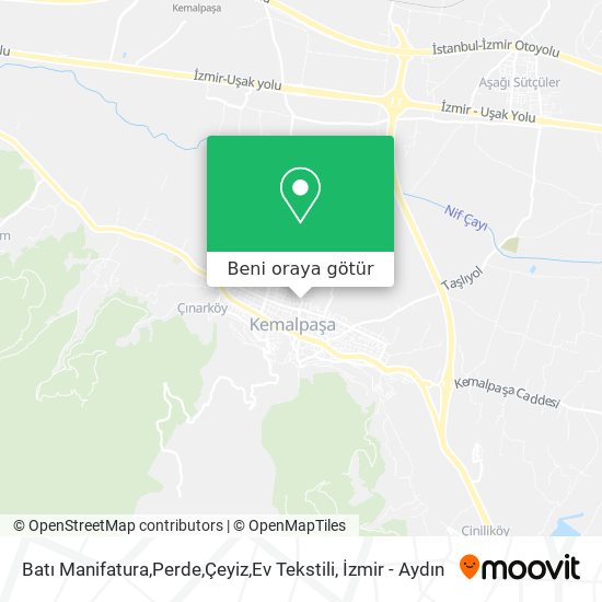 Batı Manifatura,Perde,Çeyiz,Ev Tekstili harita