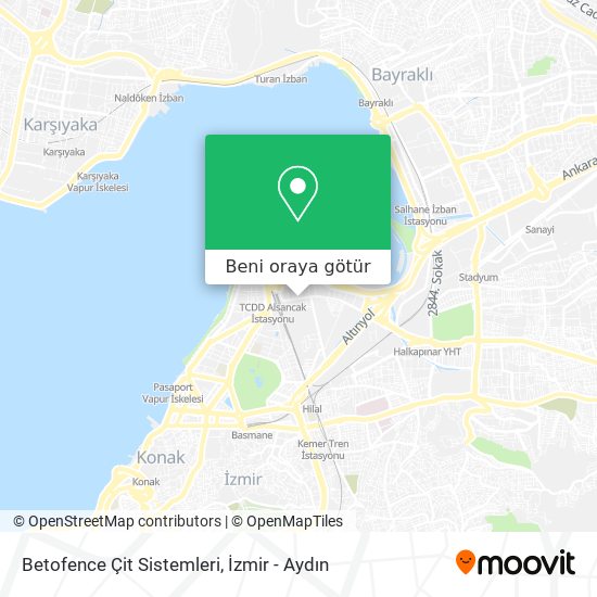 Betofence Çit Sistemleri harita