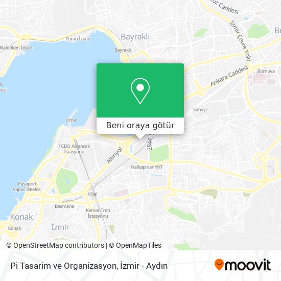 Pi Tasarim ve Organizasyon harita