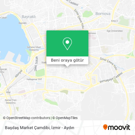 Başdaş Market Çamdibi harita