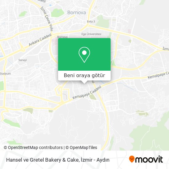 Hansel ve Gretel Bakery & Cake harita