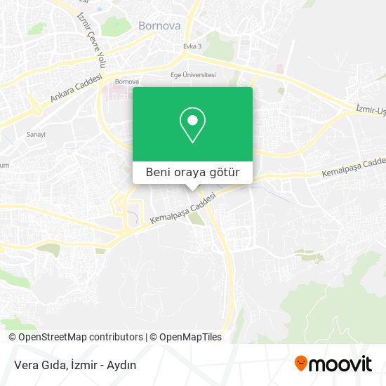 Vera Gıda harita