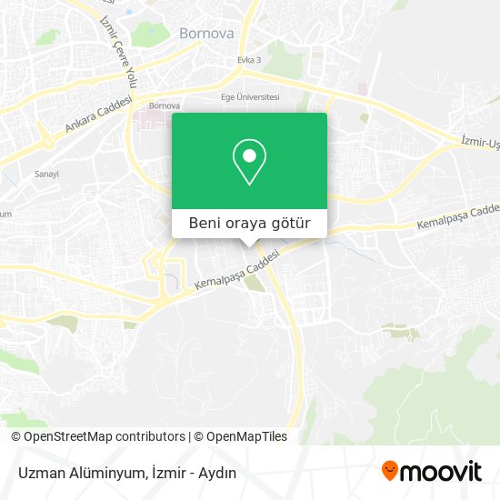 Uzman Alüminyum harita