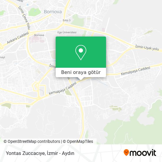 Yontas Zuccacıye harita