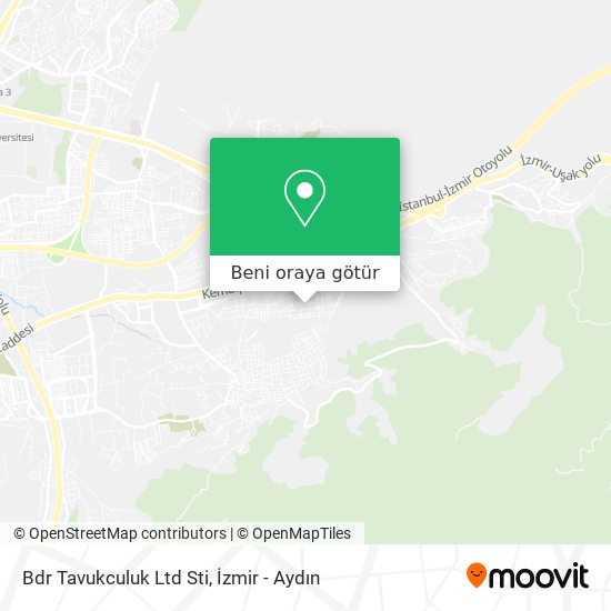 Bdr Tavukculuk Ltd Sti harita