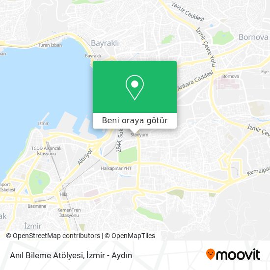 Anıl Bileme Atölyesi harita