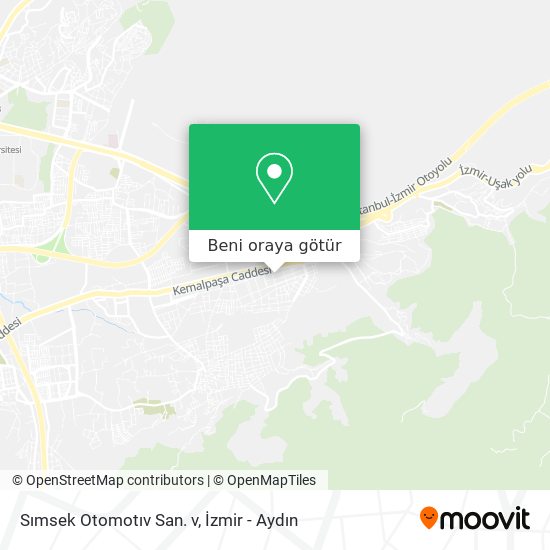Sımsek Otomotıv San. v harita