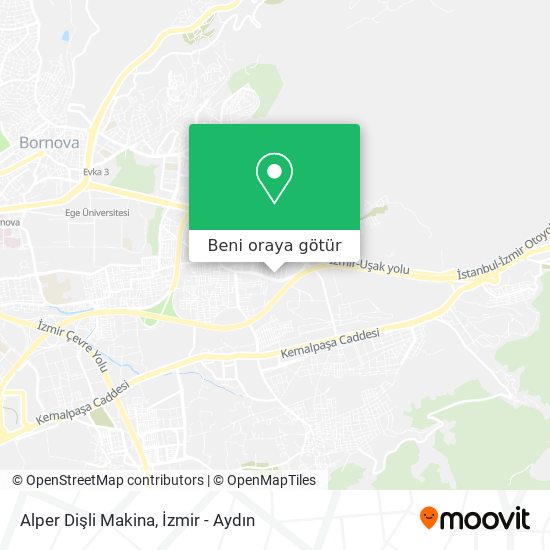 Alper Dişli Makina harita