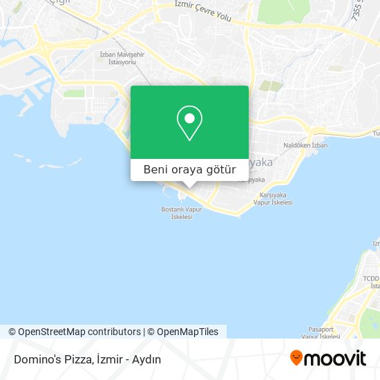 Domino's Pizza harita