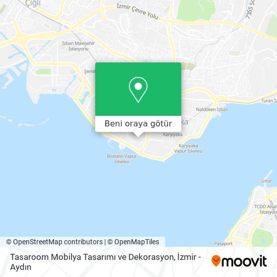 Tasaroom Mobilya Tasarımı ve Dekorasyon harita