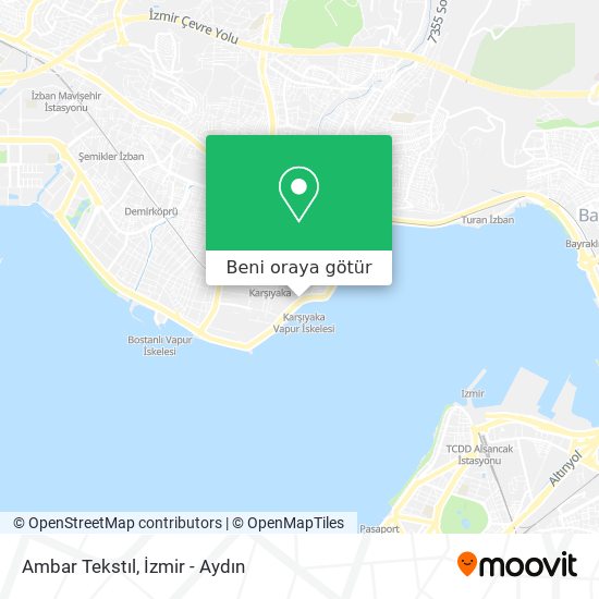 Ambar Tekstıl harita