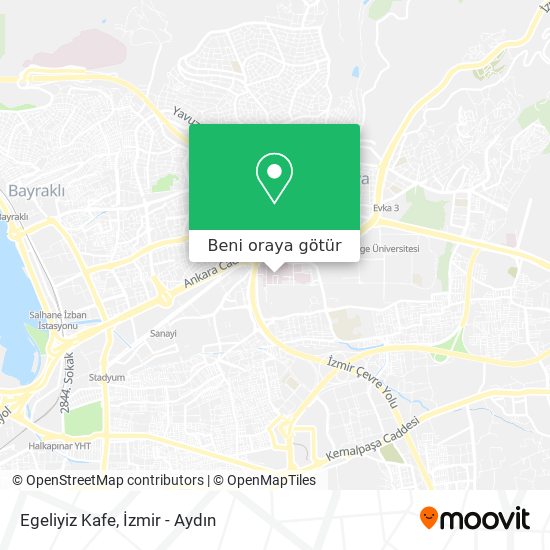 Egeliyiz Kafe harita