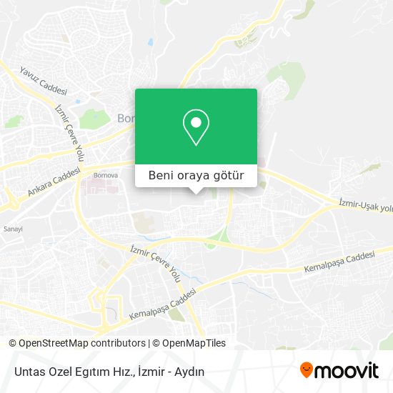 Untas Ozel Egıtım Hız. harita