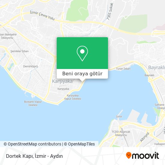 Dortek Kapı harita