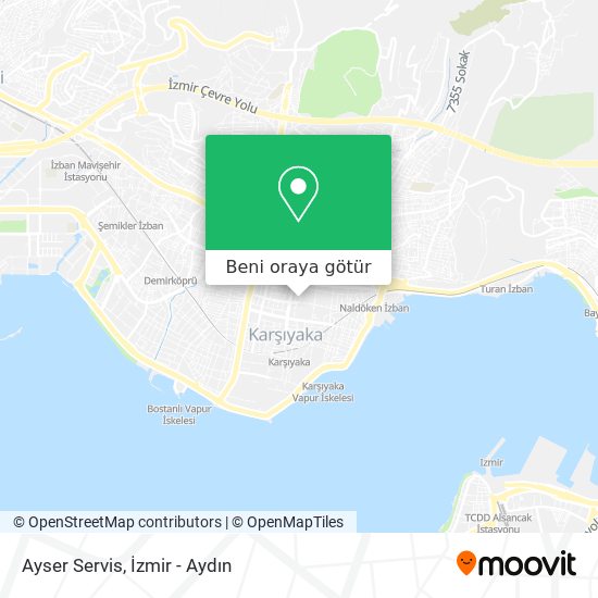 Ayser Servis harita
