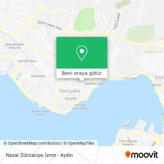 Nazar Züccaciye harita