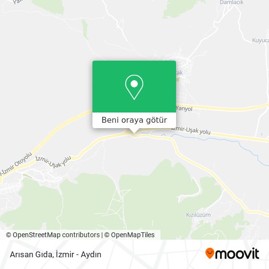 Arısan Gıda harita