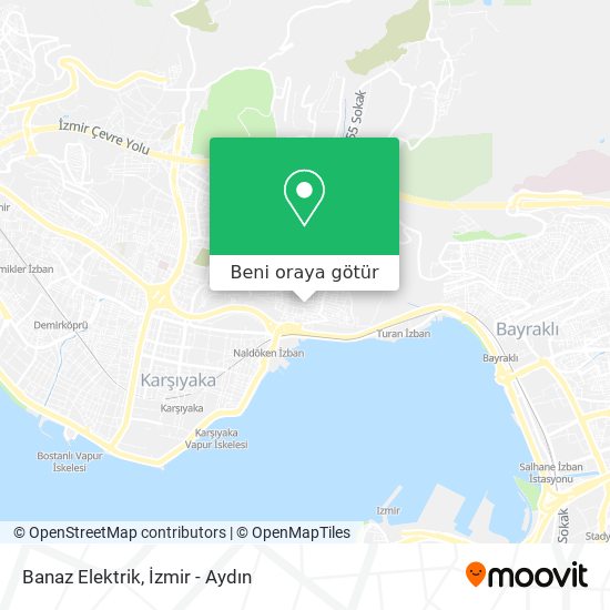 Banaz Elektrik harita