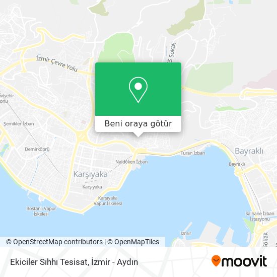 Ekiciler Sıhhı Tesisat harita