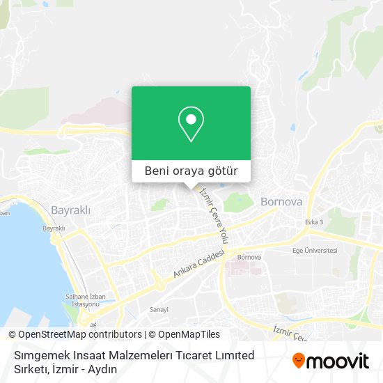 Sımgemek Insaat Malzemelerı Tıcaret Lımıted Sırketı harita