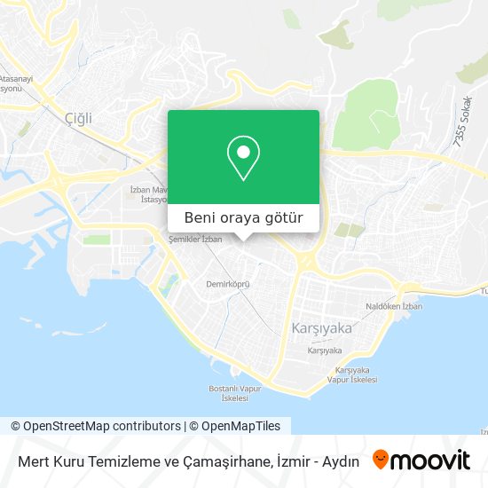 Mert Kuru Temizleme ve Çamaşirhane harita