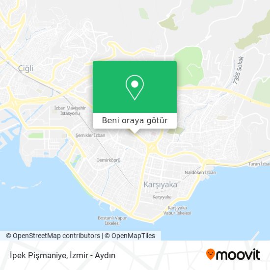 İpek Pişmaniye harita