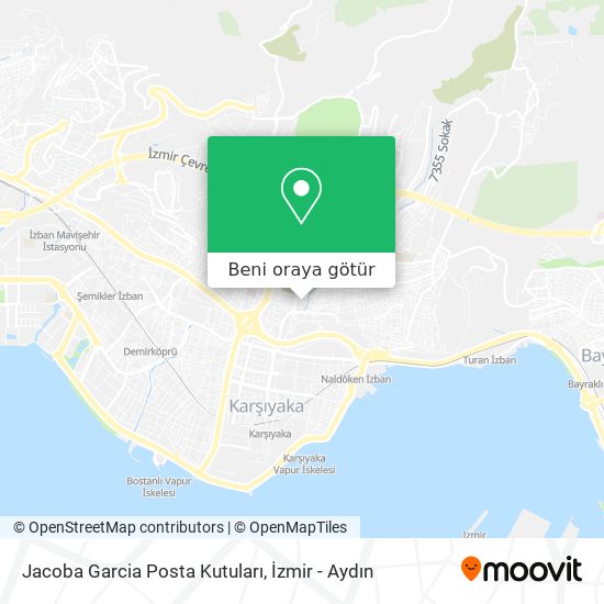 Jacoba Garcia Posta Kutuları harita