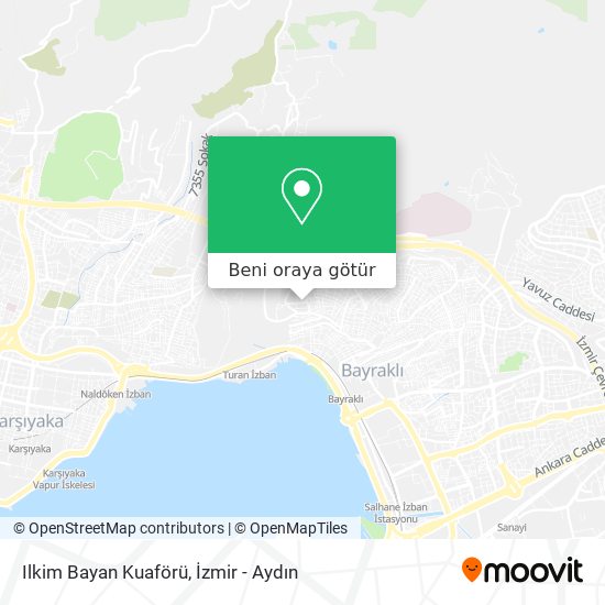 Ilkim Bayan Kuaförü harita