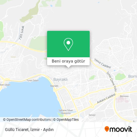 Güllü Ticaret harita