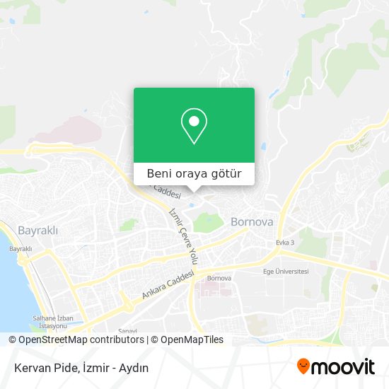 Kervan Pide harita