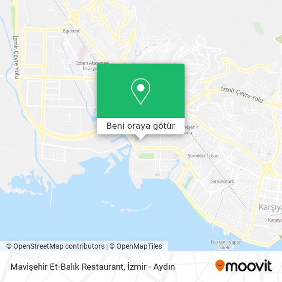 Mavişehir Et-Balık Restaurant harita
