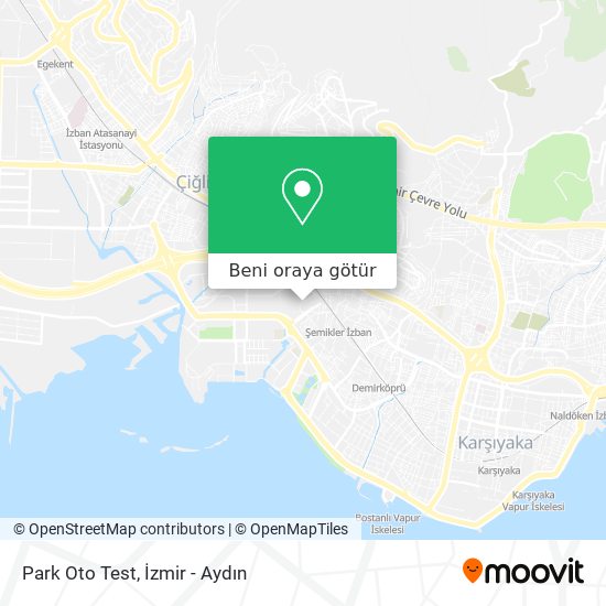 Park Oto Test harita