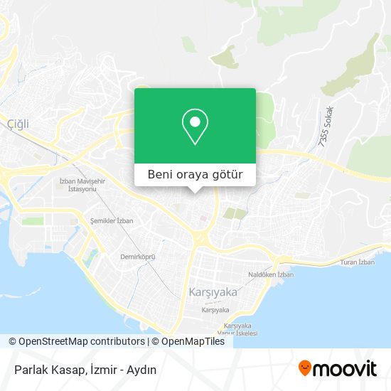 Parlak Kasap harita